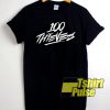 100 thieves t-shirt for men and women tshirt