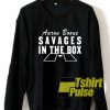 Aaron Boone Savages In The Box sweatshirt