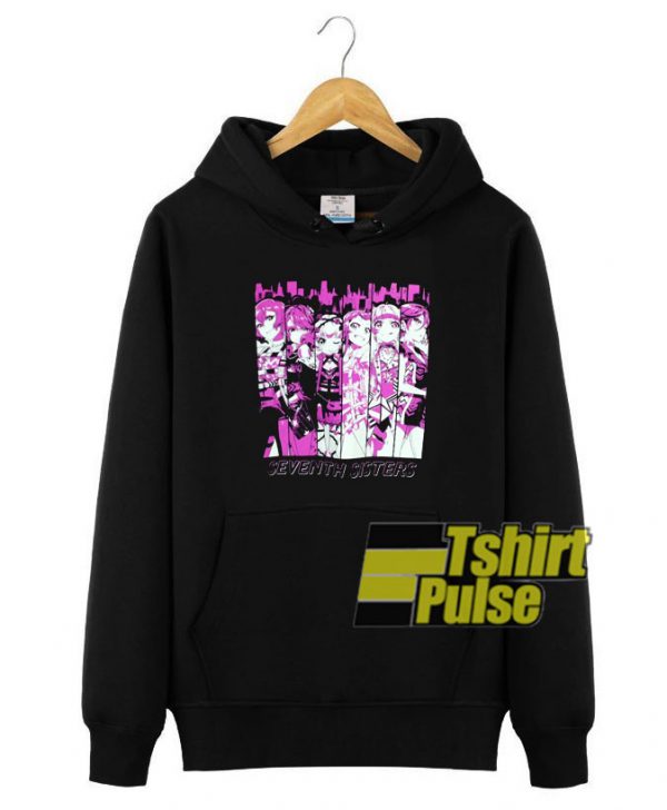 Anime Seventh Sisters hooded sweatshirt clothing unisex hoodie