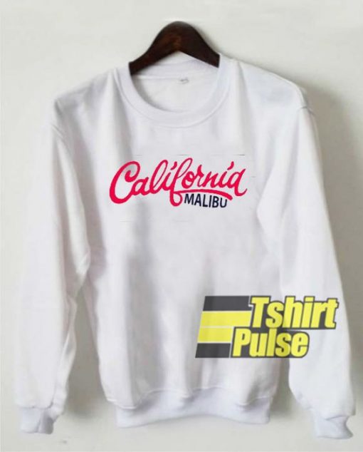California Malibu sweatshirt