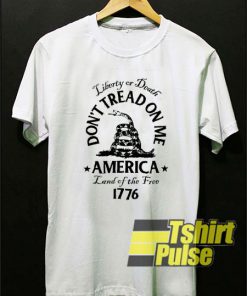 Don't Tread On Me America 1776 t-shirt for men and women tshirt