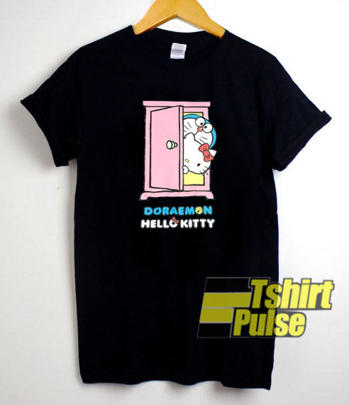 Doraemon shirt Hello Kitty Anime shirt