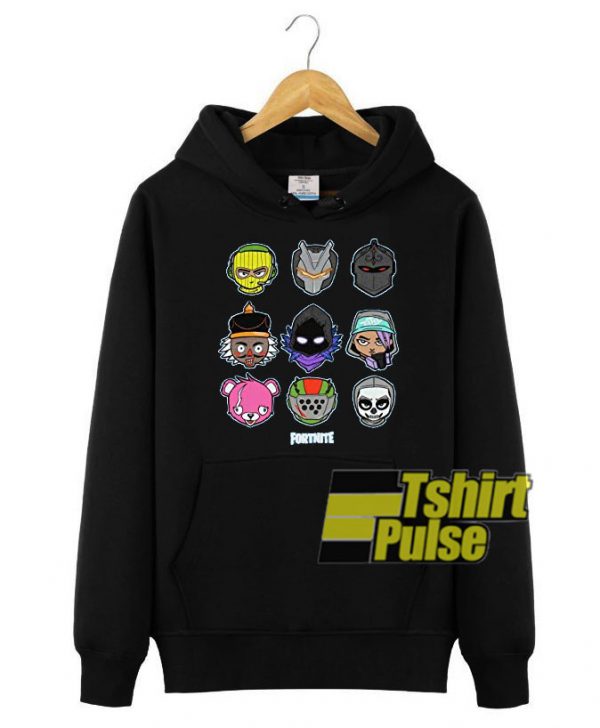 Fortnite Chibi Character hooded sweatshirt clothing unisex hoodie