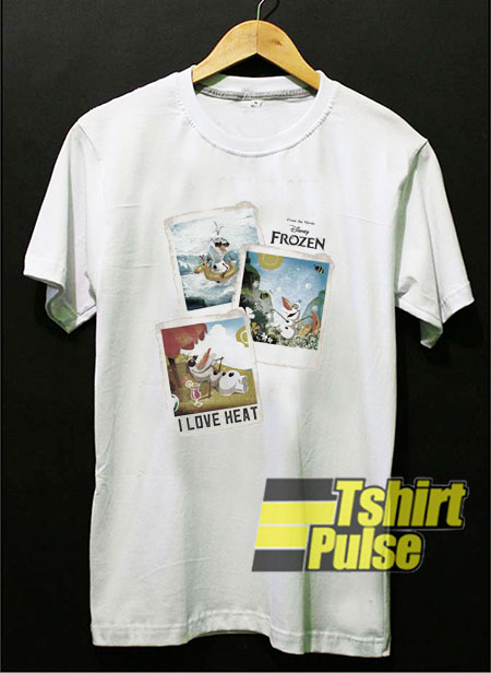 Frozen Olaf Polaroid t-shirt for men and women tshirt