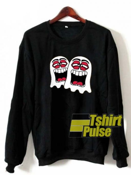 Ghost 2 Friends Team Horror sweatshirt