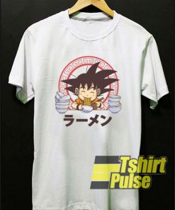 Goku Saiyan Ramen t-shirt for men and women tshirt