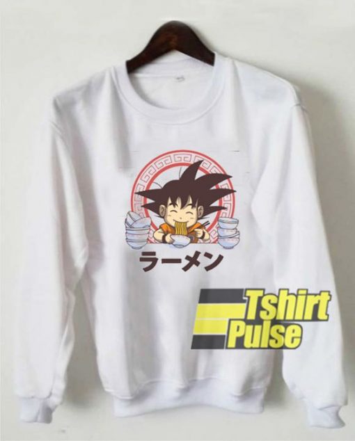 Goku Saiyan Ramen sweatshirt