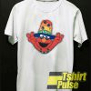 Hippie Elmo Peace Finger t-shirt for men and women tshirt