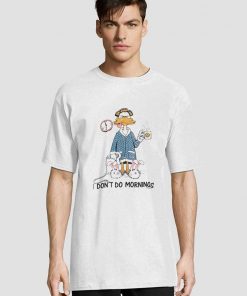 I Don’t Do Mornings Coffee Duck t-shirt for men and women tshirt