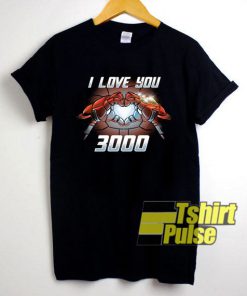 I Love You 3000 Hand Sign t-shirt for men and women tshirt