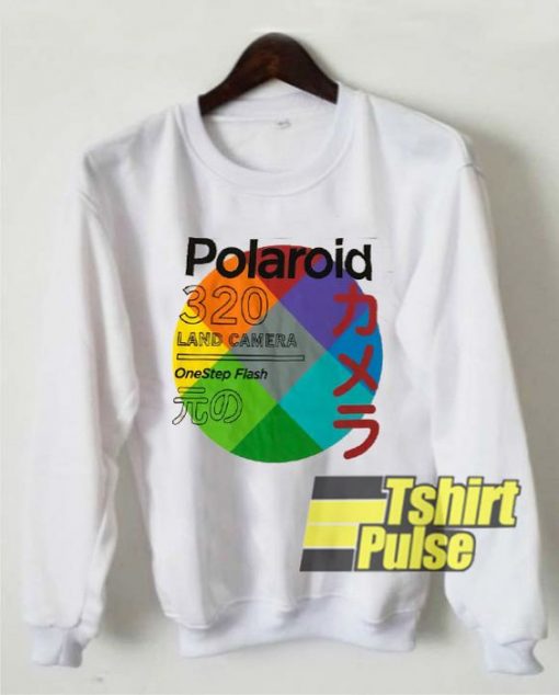 Japanese Polaroid Land Camera sweatshirt