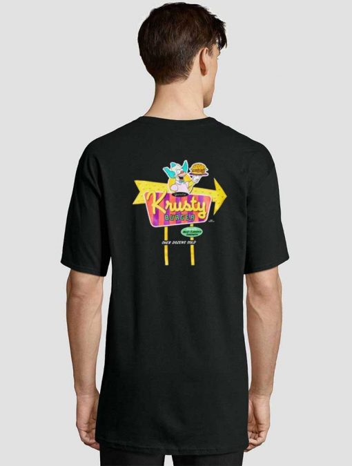 Krusty Burger Over Dozens Sold t-shirt for men and women tshirt