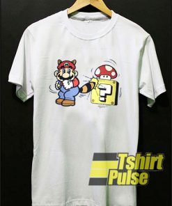 Mario Raccoon t-shirt for men and women tshirt