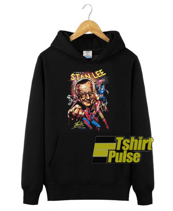 Marvel A Tribute To Stan Lee hooded sweatshirt clothing unisex hoodie