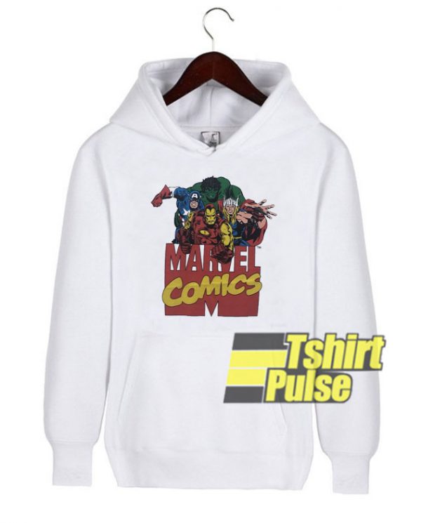 Marvel Comics Cartoon hooded sweatshirt clothing unisex hoodie