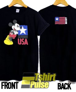 Mickey Mouse USA Graphic t-shirt for men and women tshirt