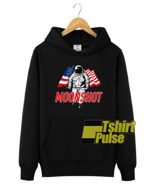 Moonshot Astronaut Flag USA hoodie