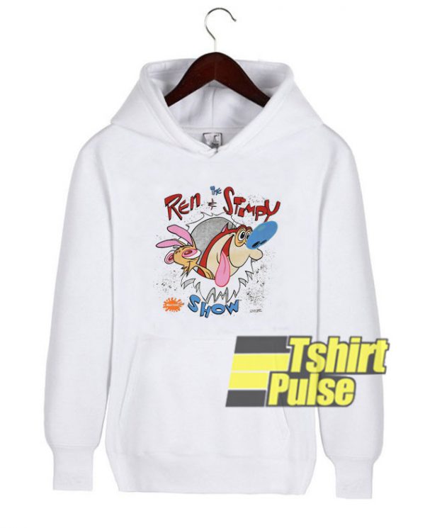 Nickelodeon Ren and Stimpy hooded sweatshirt clothing unisex hoodie