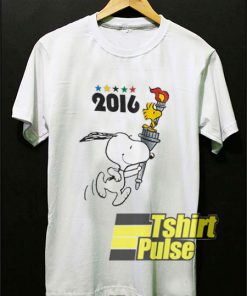 Peanuts Olympic 2016 t-shirt for men and women tshirt