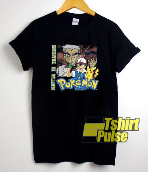 Pokemon Master In Training t-shirt for men and women tshirt