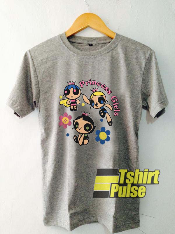 Powerpuff Princess Girls t-shirt for men and women tshirt