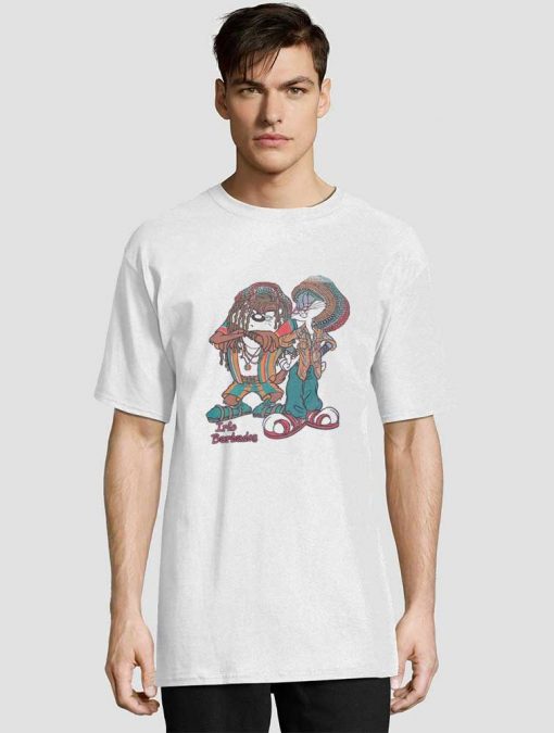 Rasta Taz and Bugs Bunny t-shirt for men and women tshirt