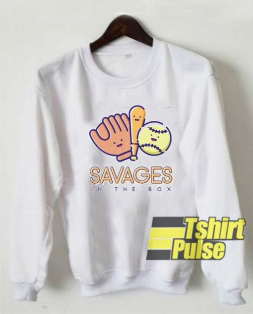 Savages in The Box Art sweatshirt