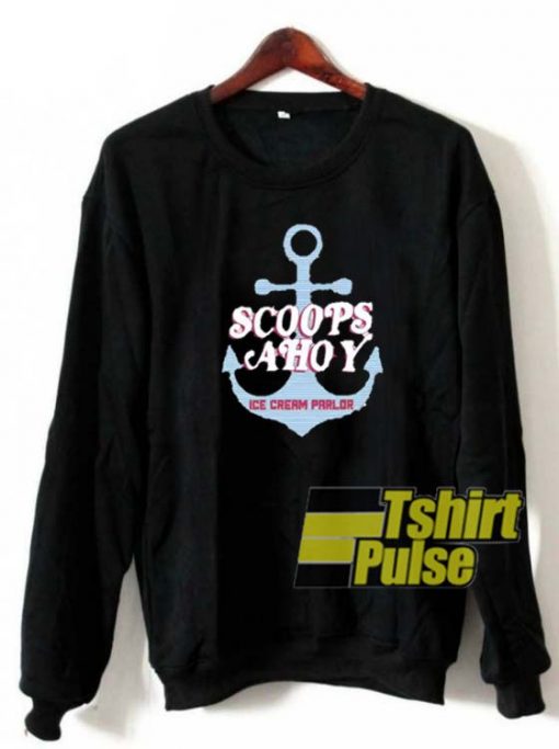 Scoops Ahoy Anchor sweatshirt