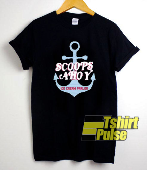 Scoops Ahoy Anchor t-shirt for men and women tshirt