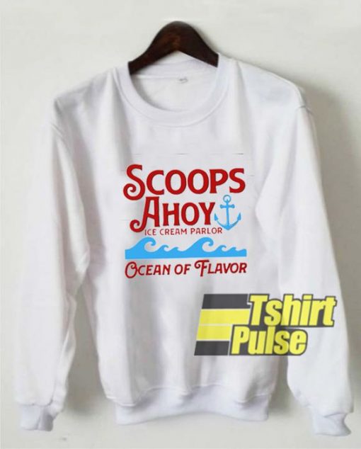 Scoops Ahoy Ocean Of Flavor sweatshirt