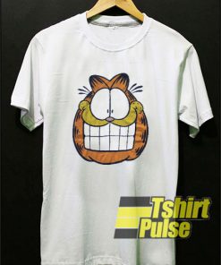 Smile Garfield t-shirt for men and women tshirt