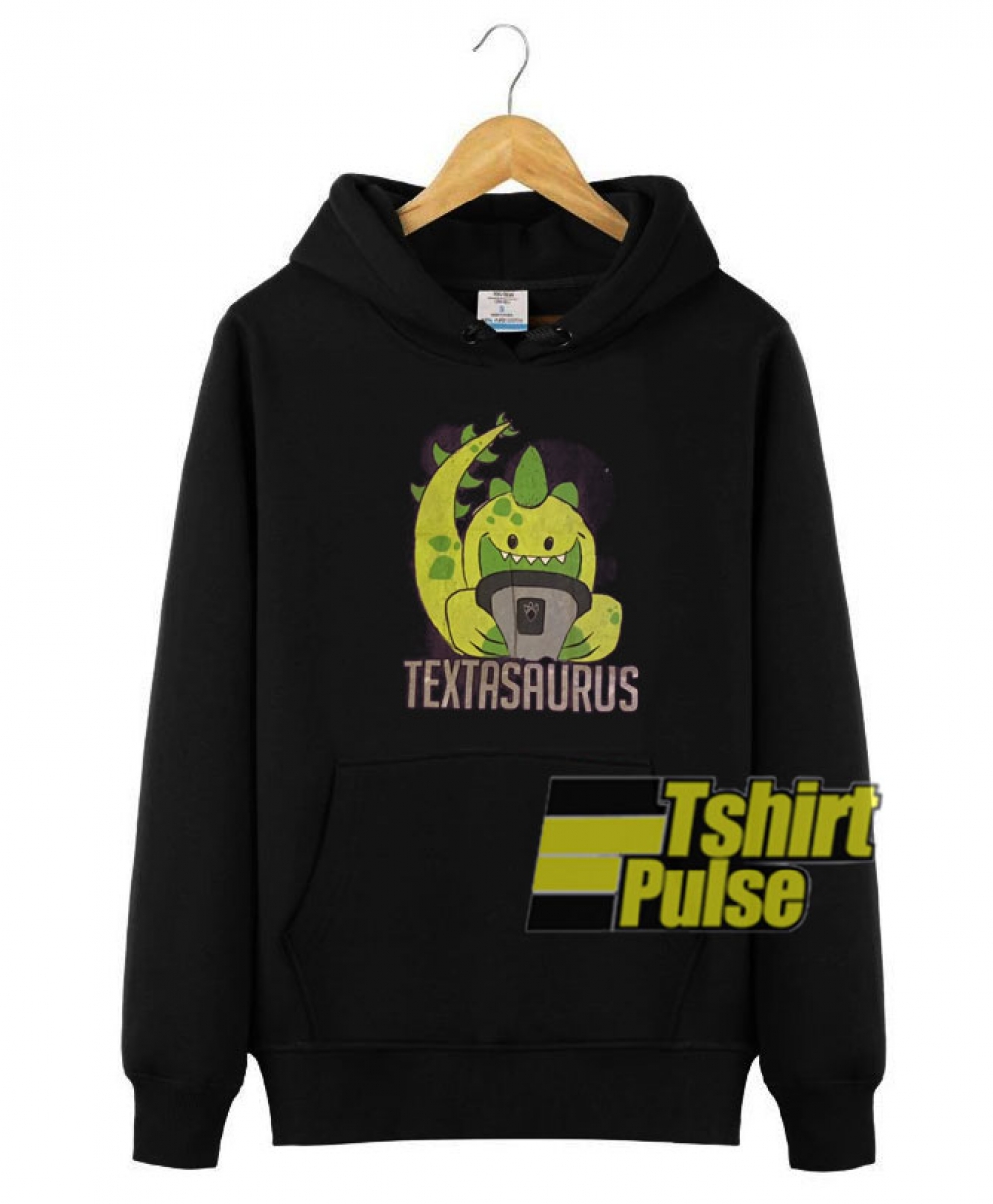 Textasaurus Art hooded sweatshirt clothing unisex hoodie