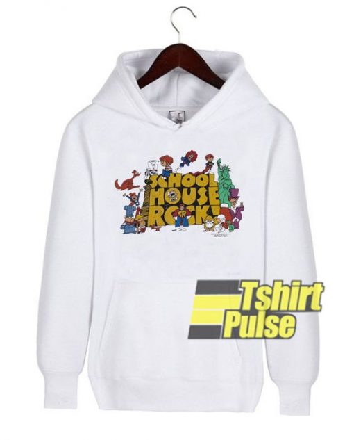 Vintage School House Rock hooded sweatshirt clothing unisex hoodie