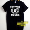 Virginity Rocks Hand Sign t-shirt for men and women tshirt