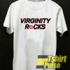 Virginity Rocks Kiss Lips t-shirt for men and women tshirt