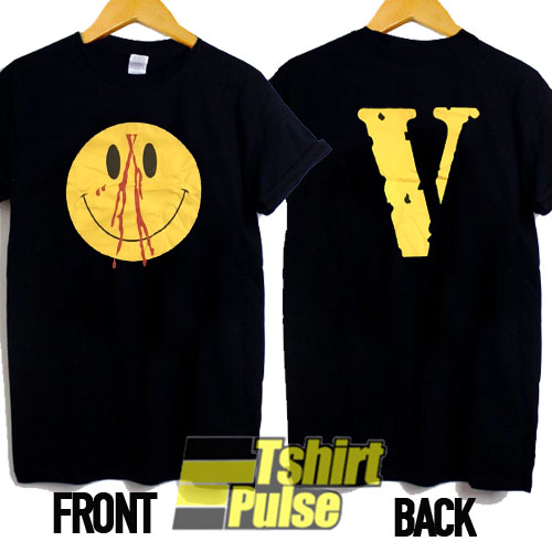 Vlone Smiley t-shirt for men and women tshirt