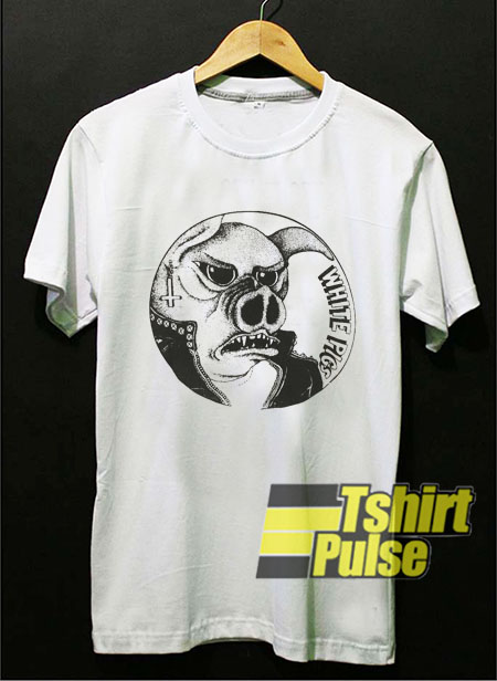 White Pigs Art t-shirt for men and women tshirt
