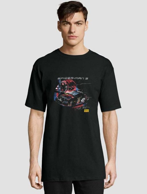 2000s Spider Man Nascar t-shirt for men and women tshirt