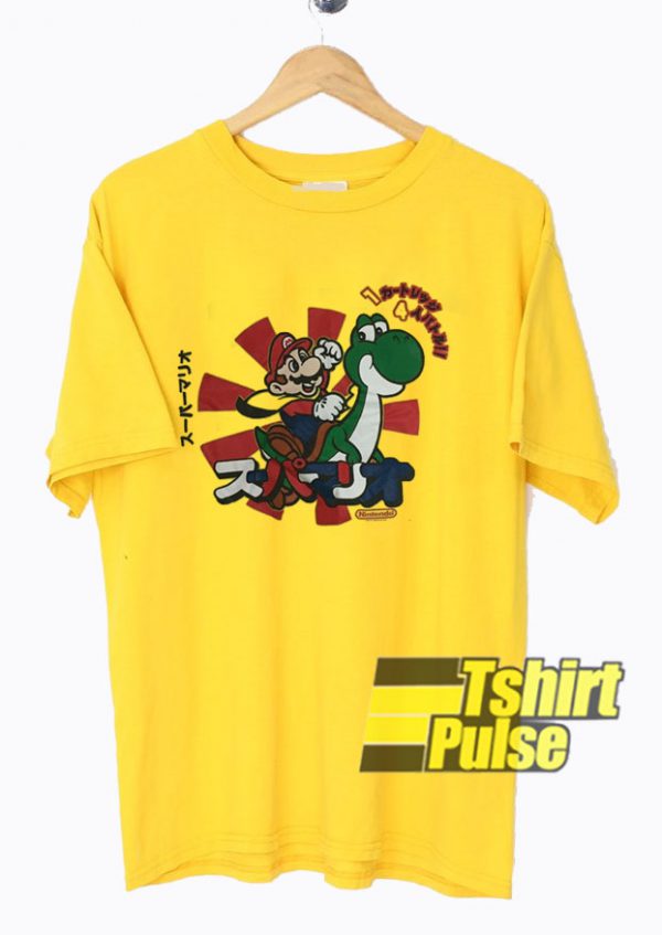2009 Mario Yoshi t-shirt for men and women tshirt