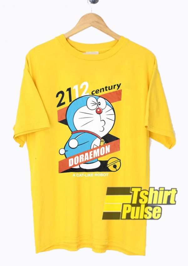 2112 Century Doraemon t-shirt for men and women tshirt