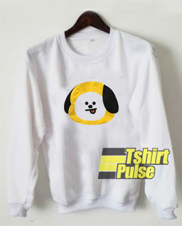 BTS BT21 x Line Friends Chimmy sweatshirt