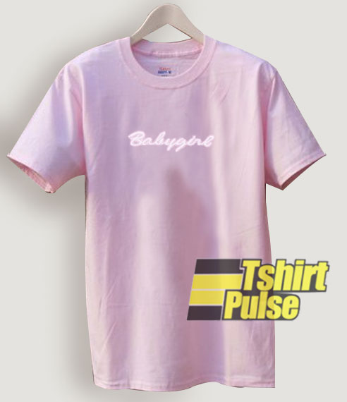 Baby Girl Light Pink t-shirt for men and women tshirt