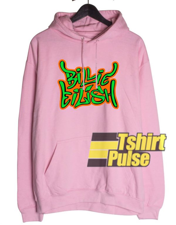Billie Eilish Graffiti hooded sweatshirt clothing unisex hoodie