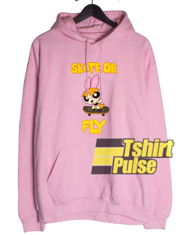 Blossom Skate Or Fly hooded sweatshirt clothing unisex hoodie
