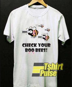 Breast Cancer Check Your Boo Bees t-shirt for men and women tshirt