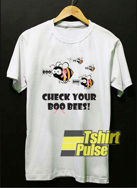 Breast Cancer Check Your Boo Bees t-shirt for men and women tshirt