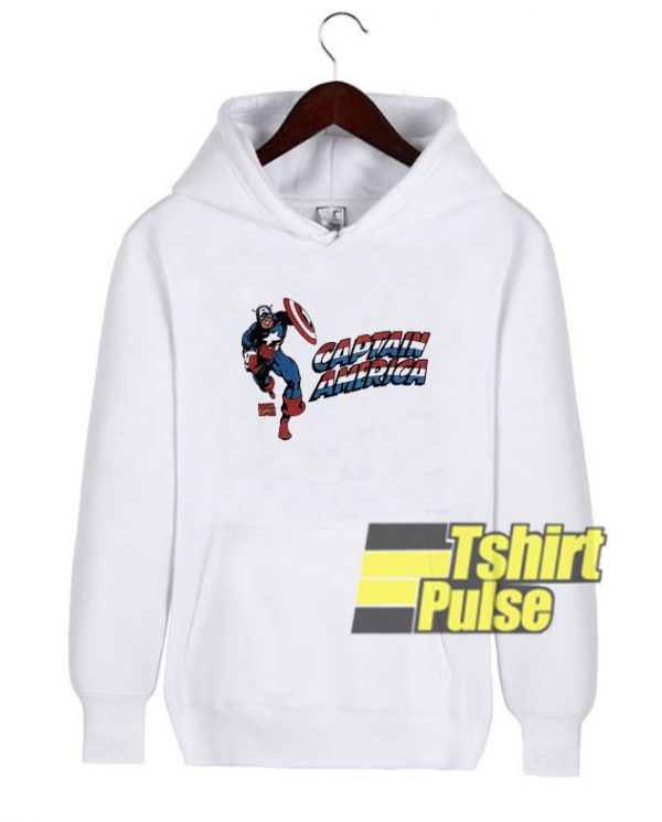 Captain America Marvel hooded sweatshirt clothing unisex hoodie