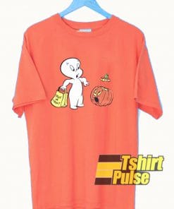 Friendly Ghost Pumpkin t-shirt 