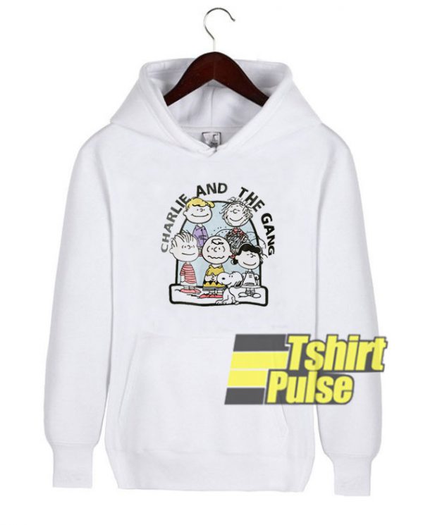 Charlie And The Gang hooded sweatshirt clothing unisex hoodie