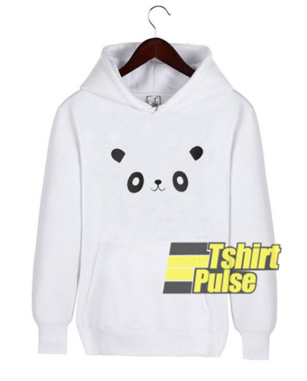 Cute Face Panda hooded sweatshirt clothing unisex hoodie